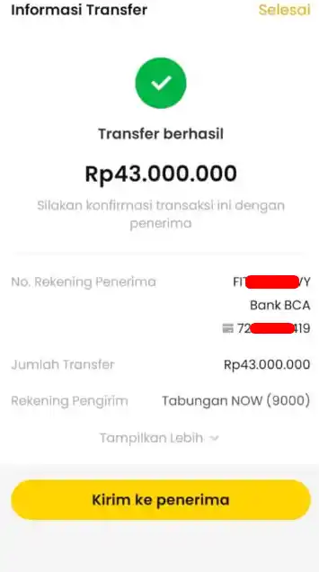 Bukti Transfer