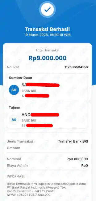 Bukti Transfer