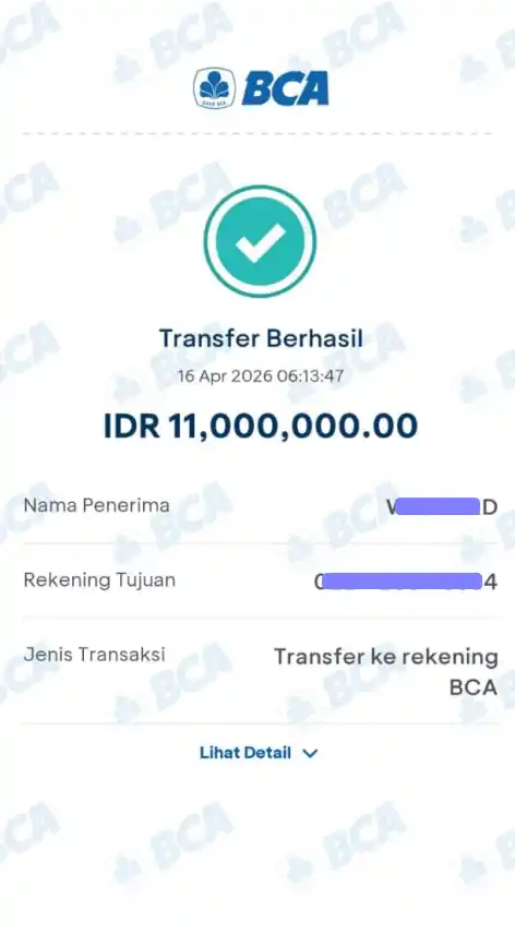 Bukti Transfer