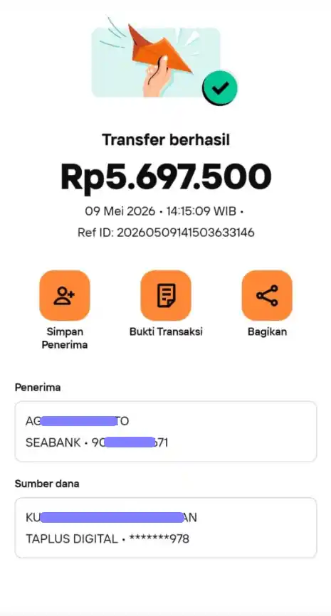 Bukti Transfer