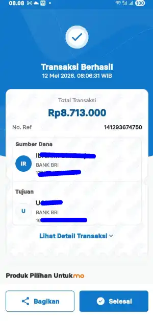 Bukti Transfer