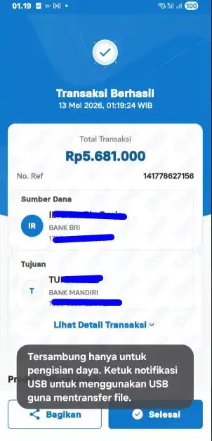 Bukti Transfer