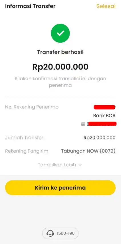 Bukti Transfer