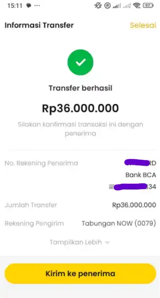 Bukti Transfer