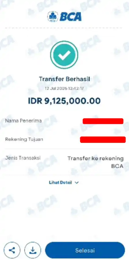 Bukti Transfer