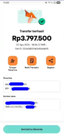 Bukti Transfer