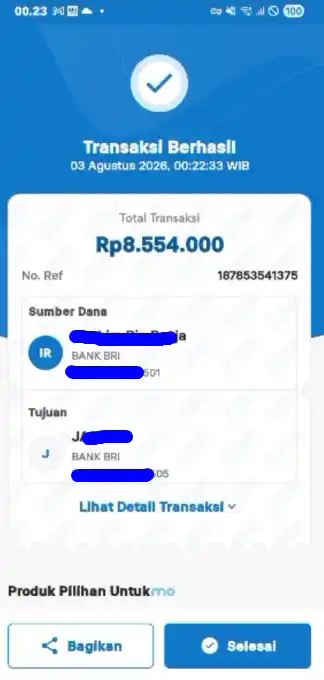 Bukti Transfer
