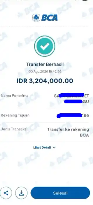 Bukti Transfer