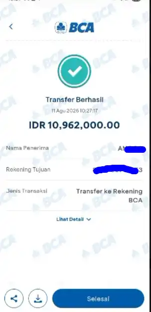 Bukti Transfer