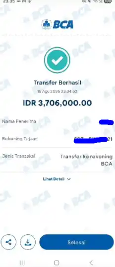 Bukti Transfer