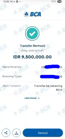 Bukti Transfer