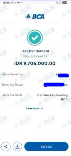Bukti Transfer