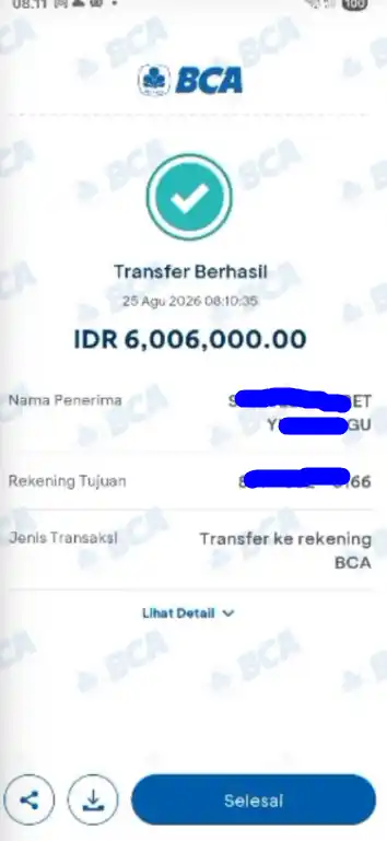 Bukti Transfer